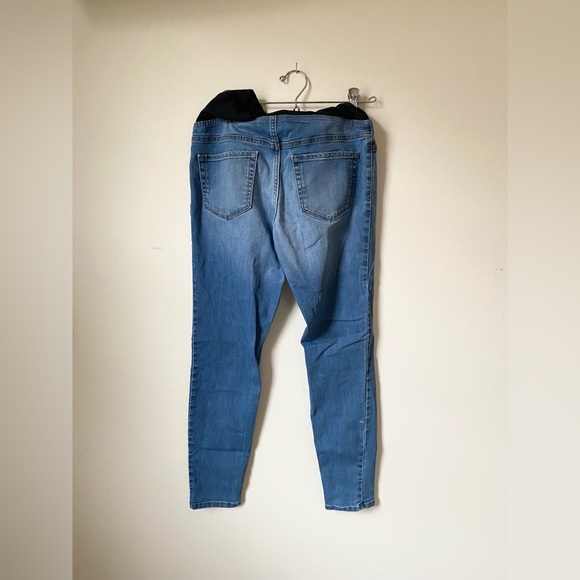 Isabel Maternity skinny leg legging jeans medium wash size 4/27 - Picture 3 of 4